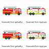 Feuerwehr Stickdatei Feuerwehrauto thumbnail number 2