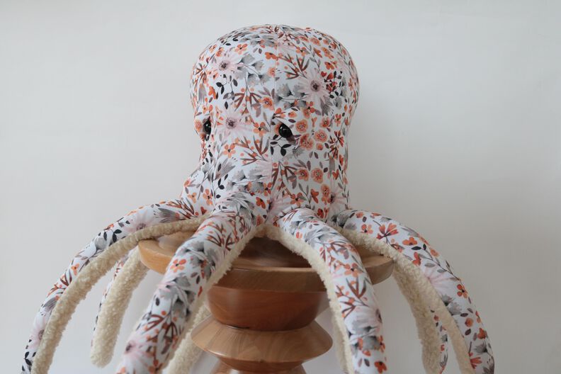 OTIS der Octopus / Schnittmuster für süße Schmusekrake   image number 2