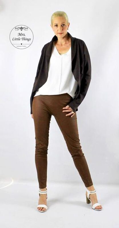 Bolero / Jacke "Melissa", Schnittmuster Gr. 158-46 image number 9