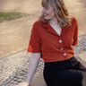 Oversized Bluse mit Reverskragen Größe 34-50 thumbnail number 10