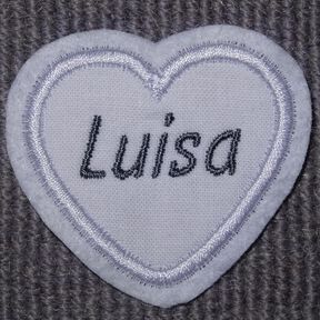 Herz Liebe Stickdatei gefüllt Appli alle Größen