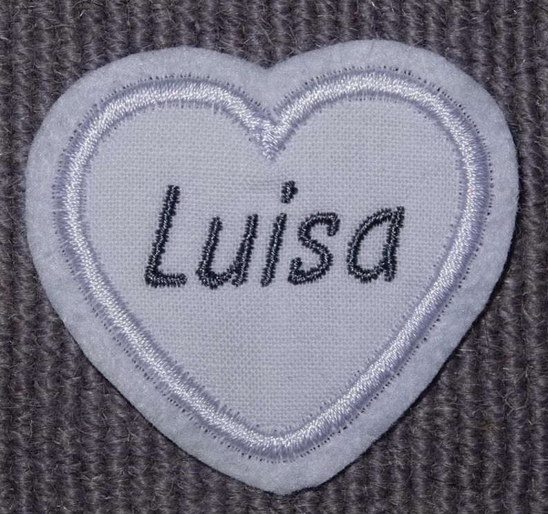 Herz Liebe Stickdatei gefüllt Appli alle Größen image number 2