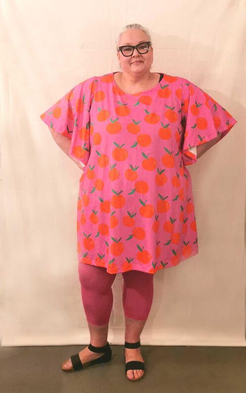 Kleid, Tunika A-Linie DELICIA CURVY (46-60)  image number 6
