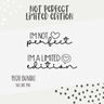 PLOTTDATEI - NOT PERFECT  - LIMITED EDITION" thumbnail number 2