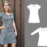 Lola - enges Jerseykleid, 4 Ärmellängen, BU 80-116 A4+A0 thumbnail number 5