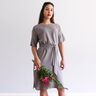 FRAU META - lässiges Kleid mit Gürtel XS-XXL thumbnail number 6