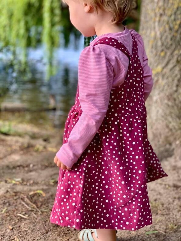 *Summer Cotton Dress* Kleid GR. 74 BIS 152 Latzkleid Tunika image number 7