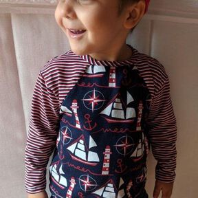 Shirt "ANDY" N&auml;hanleitung und Schnitt Gr. 62 - 104