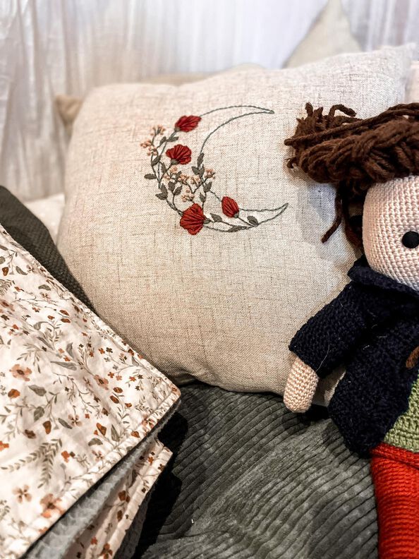 Stickmuster "Flowers in the Moon"  image number 2