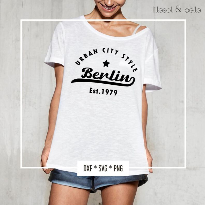 Plotterdatei Berlin Urban City Style image number 1