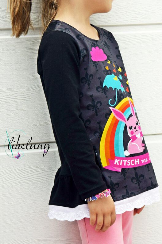 Mädchen - Langarmshirt Carina mit Rüschen Gr. 86 - 140 image number 8