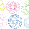 Stickdatei 49 Zirkel Mandala Blumen 11 - 13cm Teil 1 thumbnail number 5