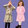 Kinder Kleid mit Knoten-Gürtel A-Linie SIMPUL ♥ Gr. 98-164 thumbnail number 1