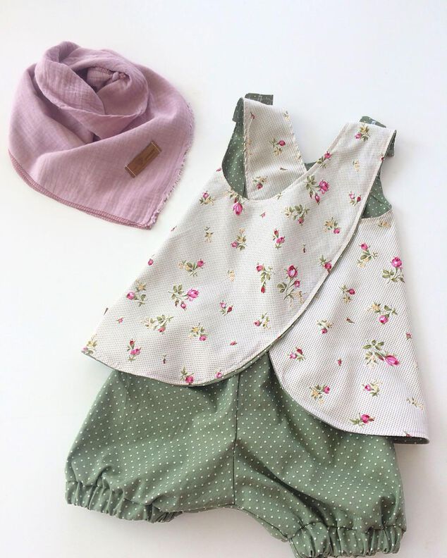 Schürzenkleid "Flora", Schnitt & Nähanleitung Gr. 62-104 image number 2