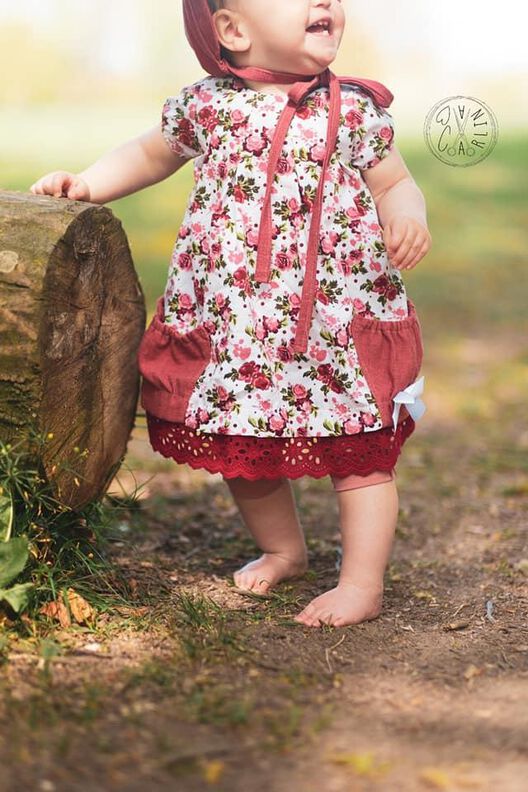 Rosentanz: Kleid und Tunika für Mädchen Gr. 74 – 146 image number 5
