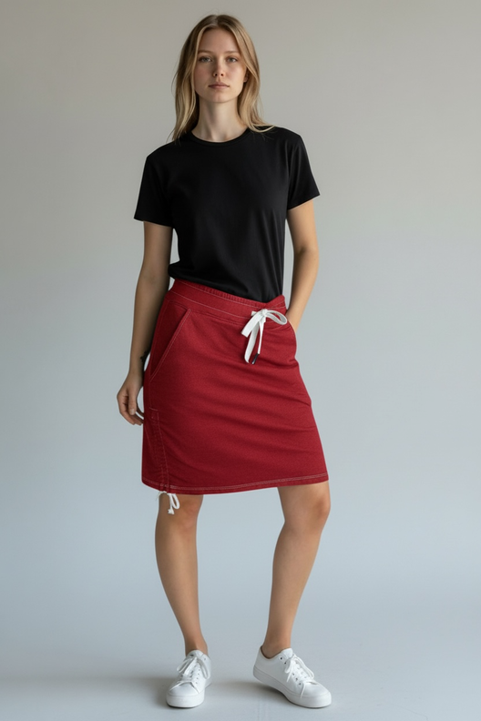 Sweatrock / Rock, Schnittmuster mit Ebenen, A4, A0+, Beamer image number 7