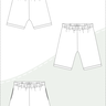 Lockere Damen Shorts „Alex“ mit Gummizug Gr. 34-50, A4+A0 thumbnail number 5