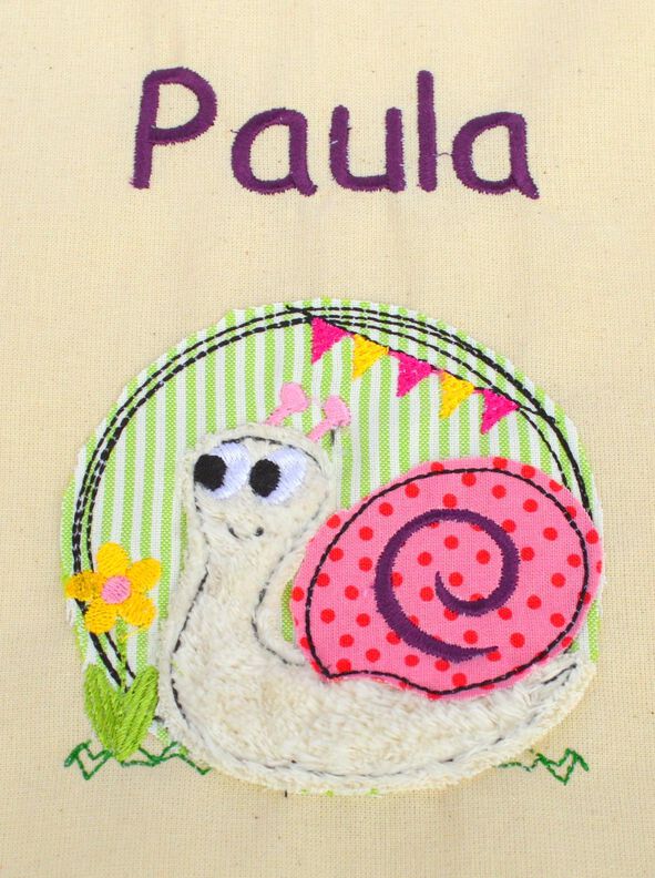 Stickdatei Schnecke doodle Set 4 Größen image number 2