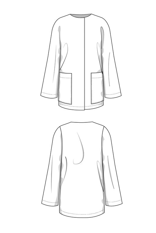 Schnittmuster nach Maß für einen Kimono image number 7
