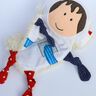 ITH Astronaut Rudi Schmusetuch Stickdatei 18x30cm thumbnail number 2