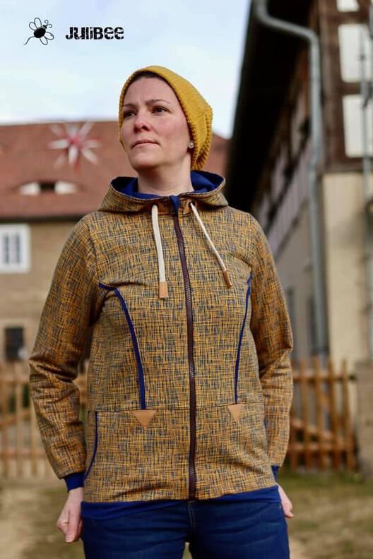 Sweatjacke Pia für Damen Gr. 36 - 52 image number 5