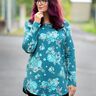 *Ladies Raglan Shirt* Raglan Basic Shirt runder Saum thumbnail number 2