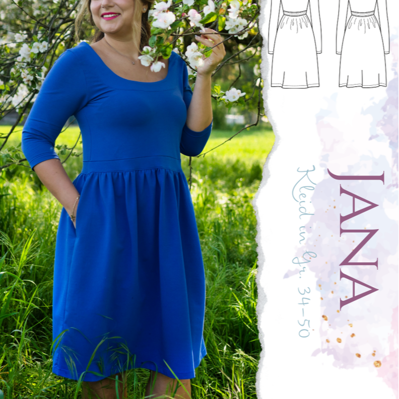 Schnittmuster Kleid Jana image number 1