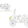  Doodle Traktor Stickdatei  thumbnail number 7