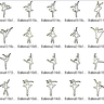Stickdatei Tänzerin Ballerina Doodle Ballett  thumbnail number 4