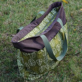 XXL Shopper Strandtasche aus Softshell nähen " Annett "