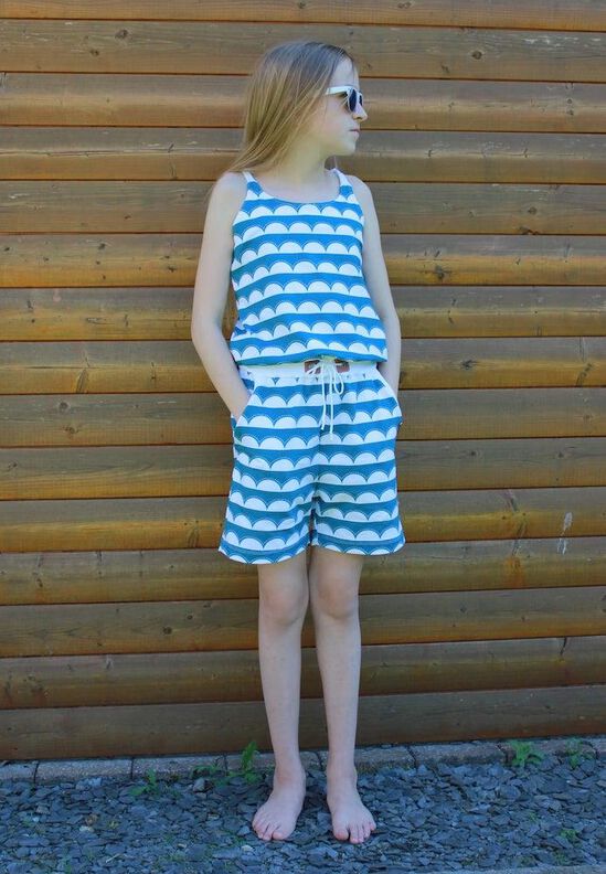 Multi Puzzle Schnitt Jumpsuit LAHELA Mini Gr 74-164 image number 4