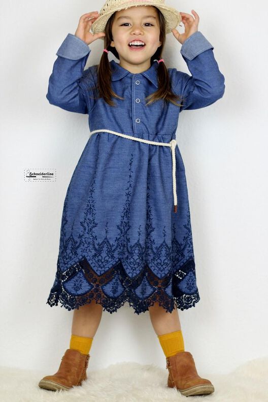 Herbst Bluse - Gr. 86 - 164 Nähanleitung und Schnittmuster image number 1
