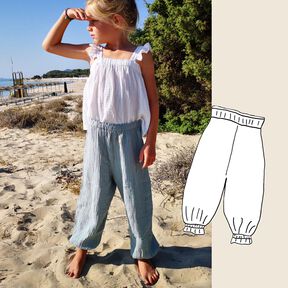  "Carla Pants Girls"  Musselin-Hose/ Schnittmuster
