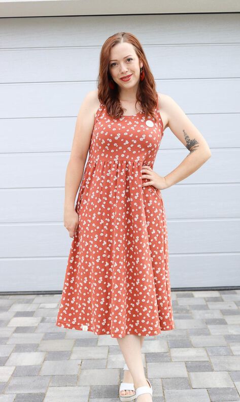 KLEID - * Sweet like MEE * - GR.32-56 - für dehnbare Stoffe image number 5