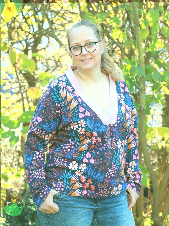 Ebook lillesol women Pullover mit Kragen "Vinta" image number 8