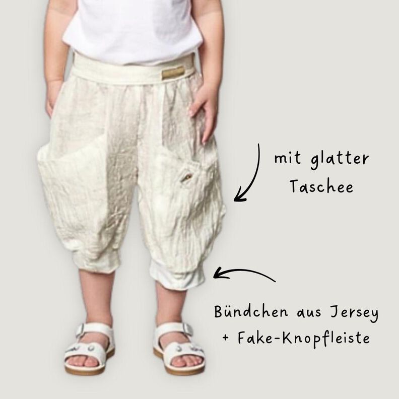 Schnittmuster Kinderhose Zoe+Nico Gr. 86-140 unisex image number 5
