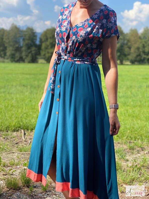 Ebook Blusenkleid Birthe Damen Gr. 32-54 PDF DIN A4  image number 8