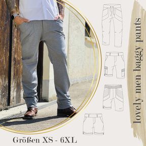 lovely men baggy pants XS-6XL Herren Hose Shorts Bermuda