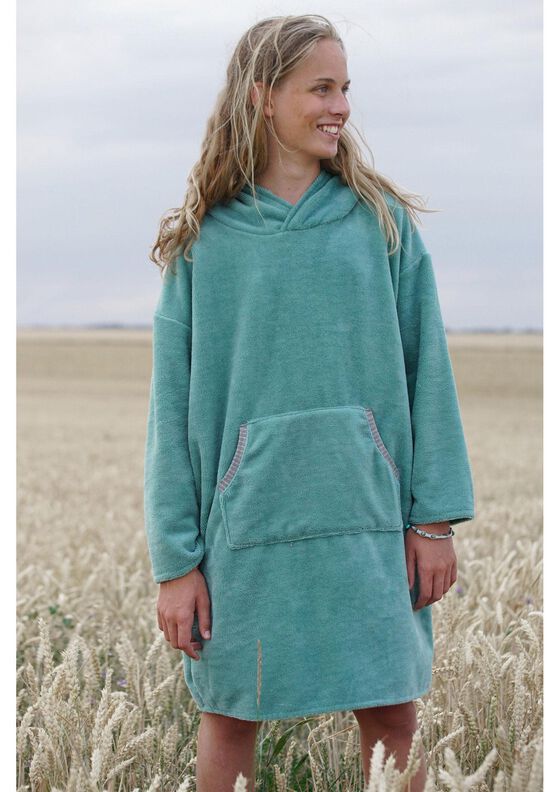 Long Beachhoodie XS-XXXL, Musselin, Sweat, Frottee, A0 + A4 image number 9
