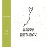 Happy Birthday Herzluftballon Plotterdatei | DIY Hunger thumbnail number 2