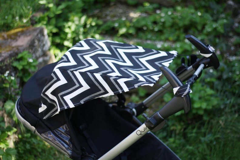 Sonnensegel Kinderwagen (Nähanleitung und Schnittmuster) image number 2