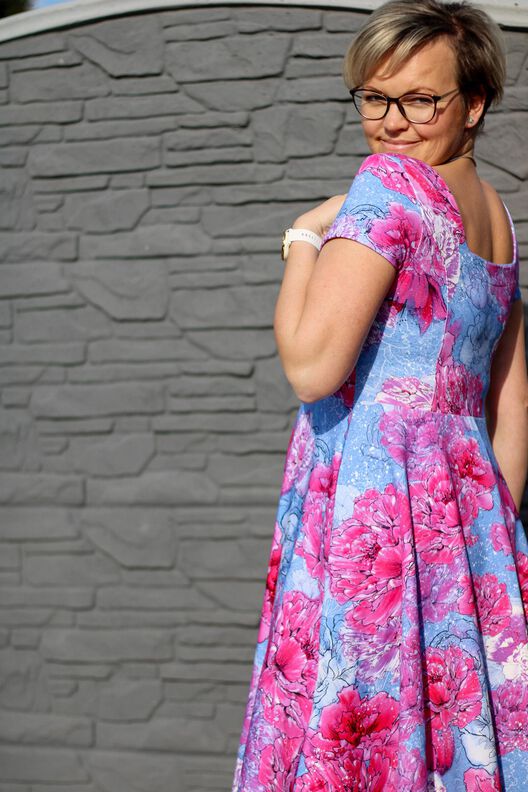 Vintage-Kleid Aurora mit Herzausschnitt image number 9
