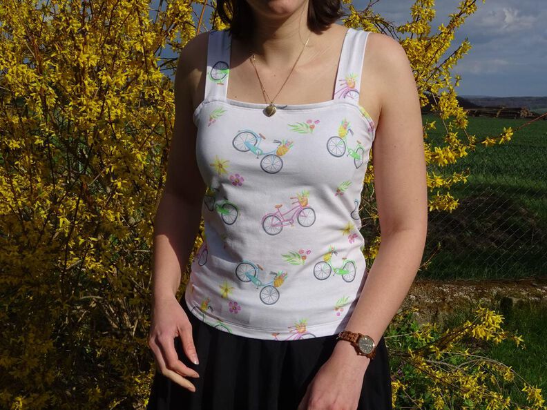 Top Shirt Anni in 2 Längen nähen Schnittmuster Gr. 34 - 52 image number 2