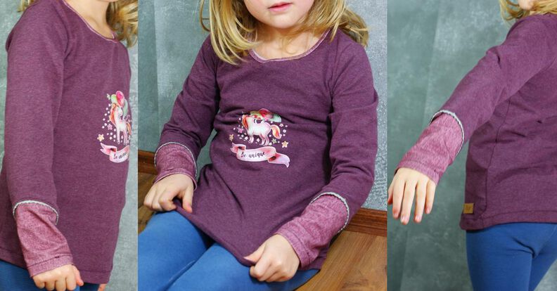 Luciana Basic Longsleeve: Serie: "ohne Gedöns": ebook 92-158 image number 9