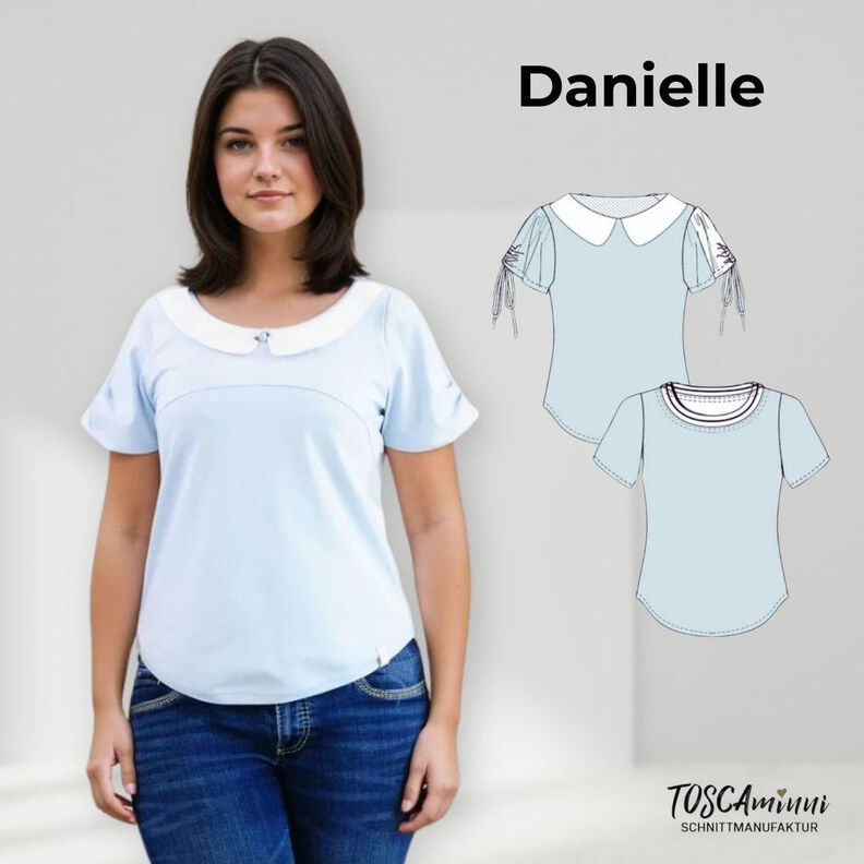 Shirt Danielle Gr. 34-54 Schnittmuster image number 1