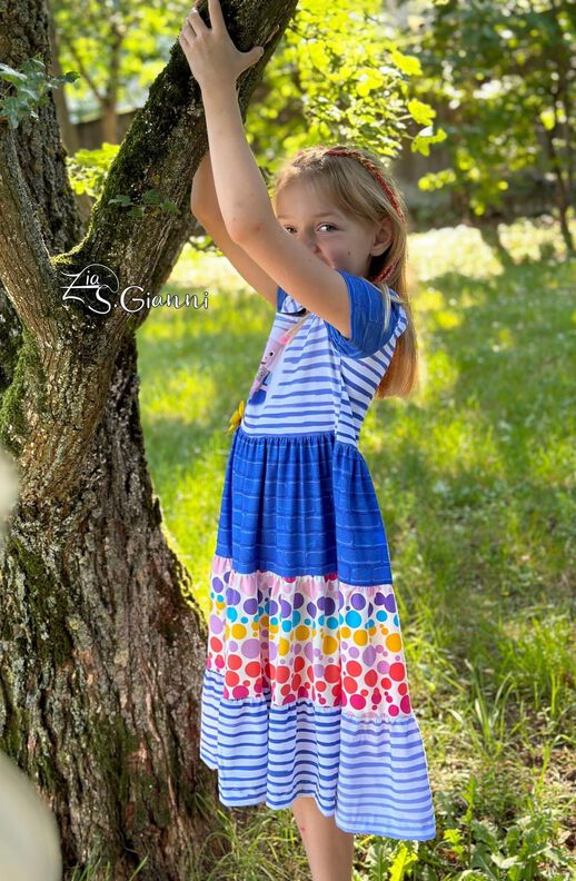 Square Dress - BEAMER Version - Gr. 86 - 164 image number 8