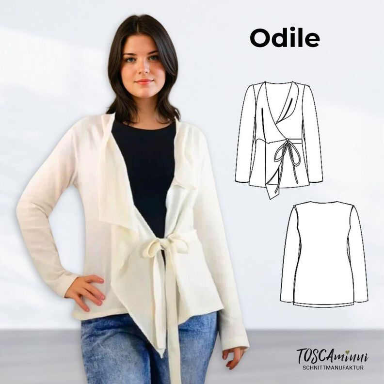 Jacke Odile Gr. 34-54 Schnittmuster image number 1