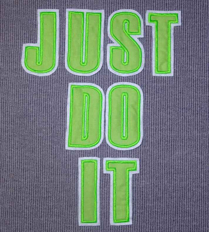 8cm Buchstaben schmal + Zahlen Stickdatei Alphabet Zahl image number 2