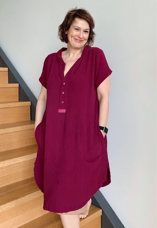 Blusenkleid CURIOLA (34-56) Longbluse Schnittmuster image number 10