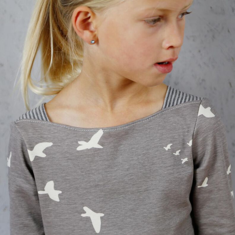 MARLENE - Mädchenshirt mit Schulterecken 98-152 image number 5